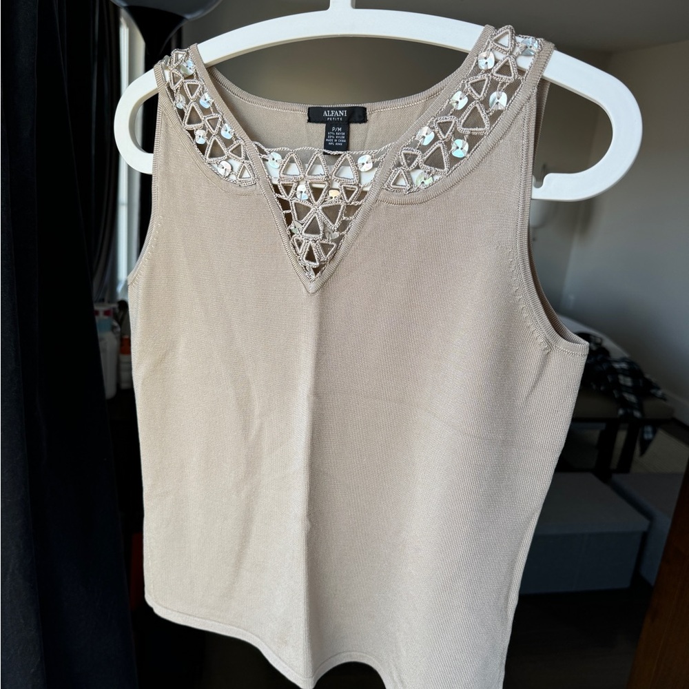 LIKE NEW Resort Beach Tank Top